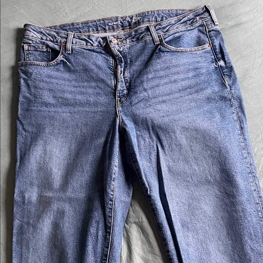 Old Navy Women's Straight Leg Denim Jeans